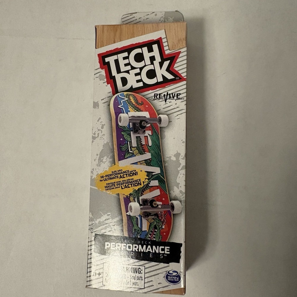 Tech Deck Revive Real Wood Performance Series Fingerboard NEW Dragon Design